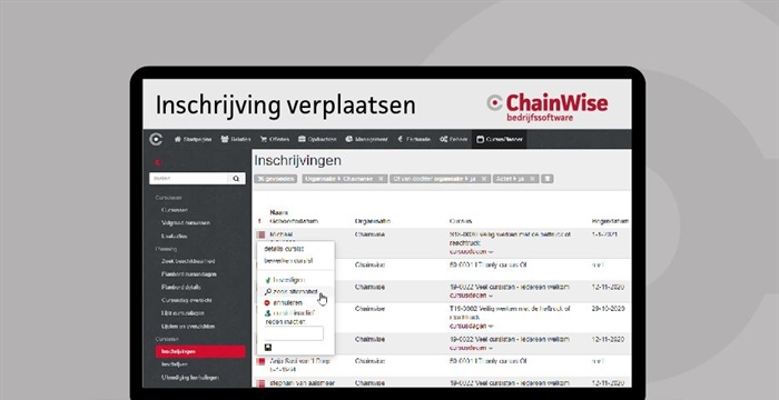 Verplaatsen van inschrijving